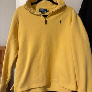Polo Ralph Lauren Sunshine Yellow Quarter-Zip Sweater